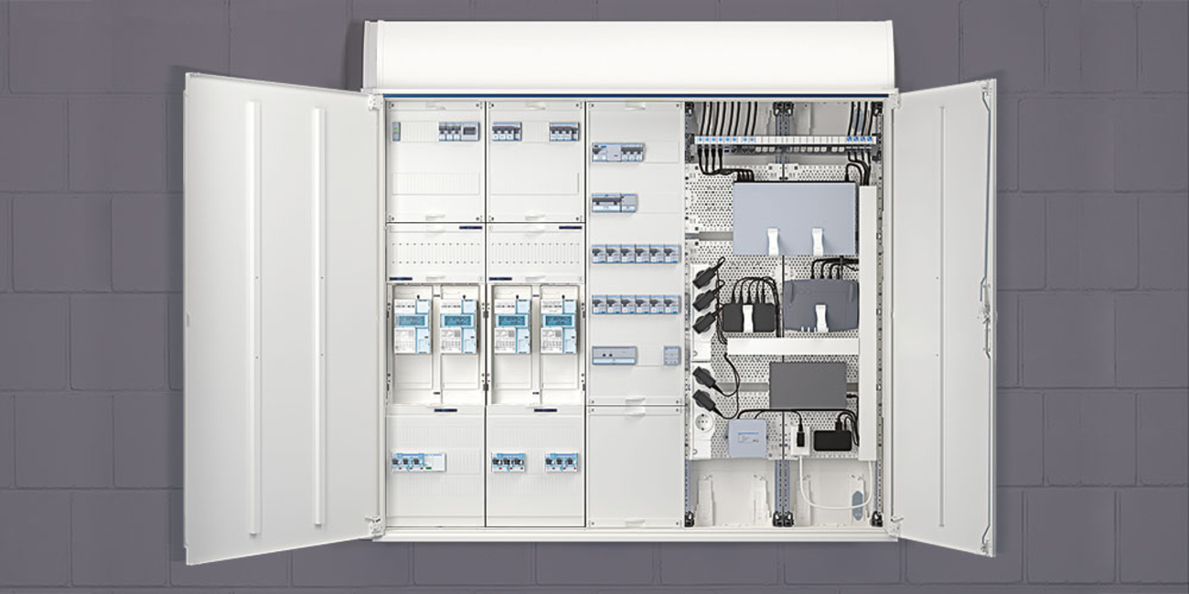 Technikzentrale bei C.O.Elektrotechnik in Künzell