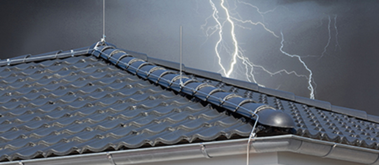 Äußerer Blitzschutz bei C.O.Elektrotechnik in Künzell